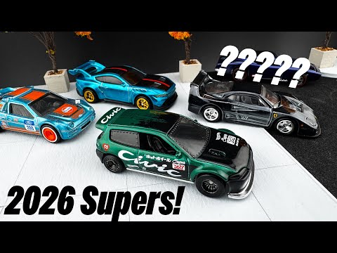 Видео: Hot Wheels 2026 Supers и неожиданный анонс!
