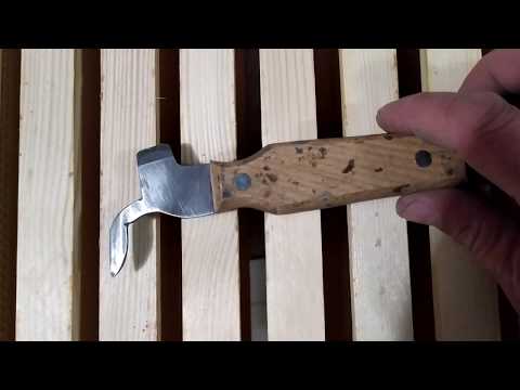Видео: Пасічна стамеска (трохи доробив). 18.01.2020