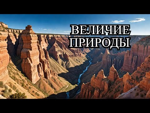 Видео: Красивые каньёны США