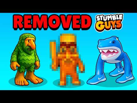 Видео: 10 вещей, тайно изъятых у Stumble Guys!