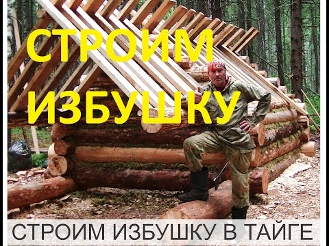 Видео: СТРОИМ ИЗБУШКУ