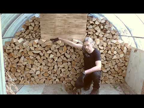 Видео: Как выглядит 10 кубов дров