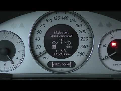 Видео: W211 Как Поменять Язык на Приборной Панели? Мерседес 2.7cdi