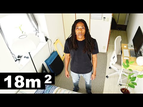 Видео: Внутри моей микроквартиры стоимостью 200 долларов в Японии