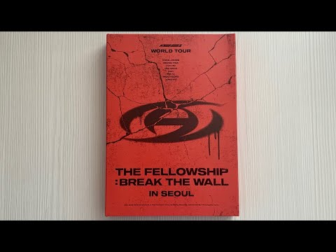 Видео: Распаковка ATEEZ / Unboxing ATEEZ WORLD TOUR THE FELLOWSHIP BREAK THE WALL DVD