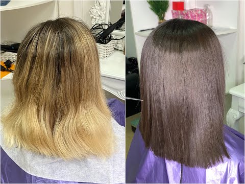 Видео: Hair pre pigmentation. Препигментация волос.