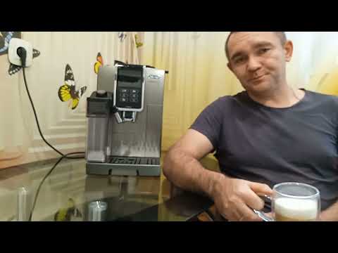Видео: Кофемашина Delonghi dinamica plus. Для любителей кофе и кофейных напитков #кофе#кофемашина #delonghi