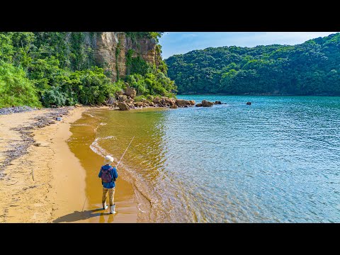 Видео: Рыбалка с использованием насоса для откачки песка и захвата наживки