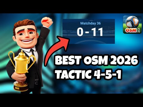 Видео: ЛУЧШАЯ ТАКТИКА OSM ПРОТИВ СИЛЬНЫХ КОМАНД! ⚽️ | Underdog Online Soccer Manager 2026 Тактика 451