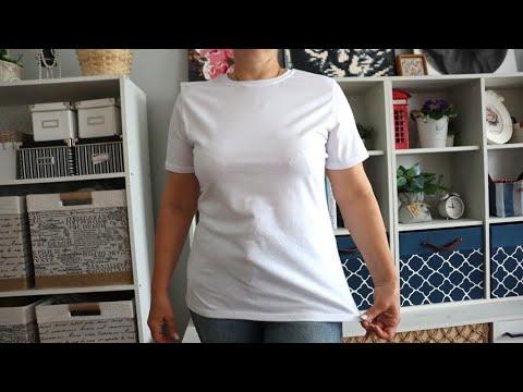 Видео: Просто взяла и отрезала рукава от футболки. Из спортивной майки — нежная блузка
