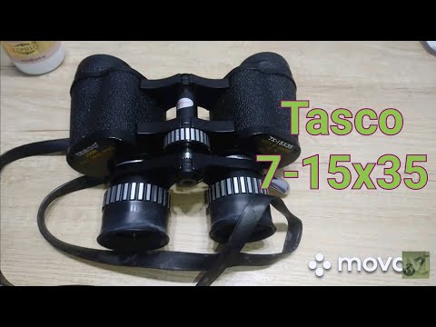 Видео: Tasco 7-15x35 Бинокль ремонт Двоится изображение юстировка