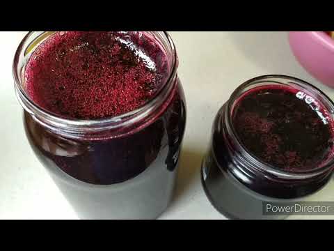 Видео: желе с черной смородины,быстро и вкусно