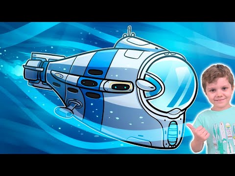 Видео: Подводная лодка ЦИКЛОП и потеря костюма КРАБ - Никита с папой играют в Subnautica #5