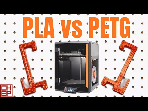 Видео: Крючки для перфорированной доски PLA или PETG — что лучше?