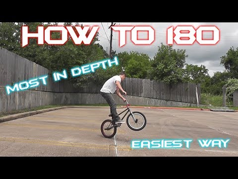 Видео: Как развернуться на 180 градусов на BMX (НАИБОЛЕЕ ПОДРОБНО)!