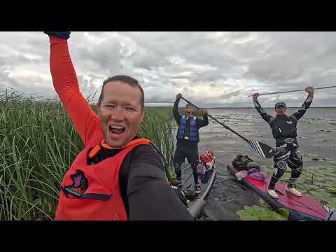 Видео: От Онеги к Ладоге на САПах по реке Свирь (часть 2) 4 К