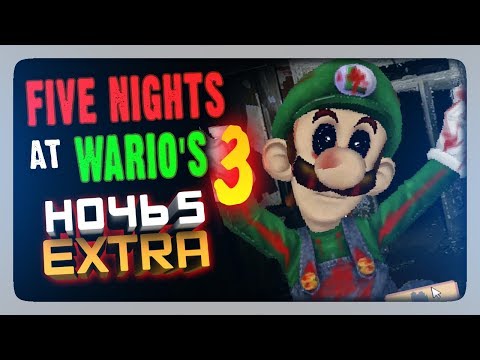 Видео: НОЧЬ 5 + EXTRA ✅ (FNaF) Five Nights at Wario's 3 Прохождение #3