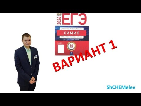 Видео: Максимально подробный разбор варианта 1 из сборника Добротина 2026 | ShCHEMelev | Иван Щемелев
