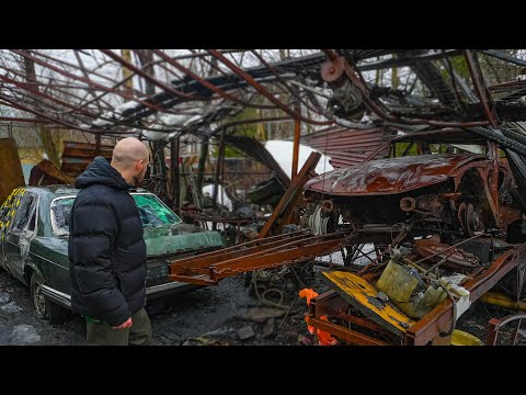 Видео: МАСТЕРСКАЯ СГОРЕЛА! Машины уже не спасти...