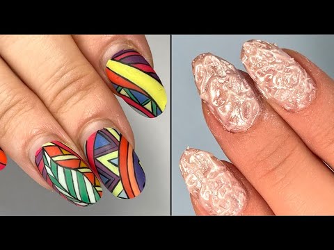 Видео: Красиво или перебор 🤔? Необычный дизайн ногтей