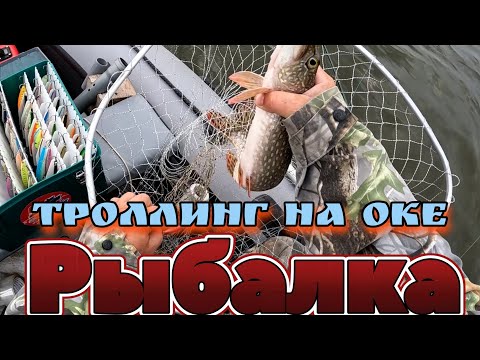 Видео: Троллинг на реке Ока: Почему сегодня не клюет?!