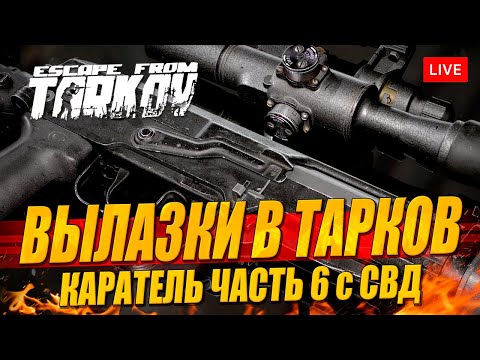 Видео: Новый ивент в Таркове (Рейды Карателя с СВД)