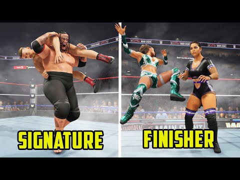 Видео: 40 самых быстрых приёмов в WWE 2K25 для вашего фирменного приёма и финишера