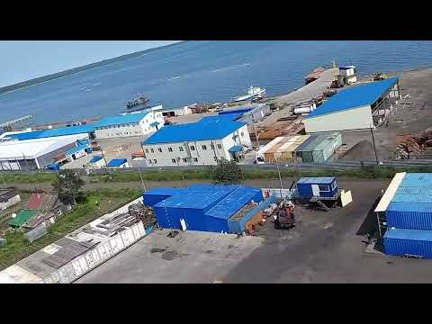 Видео: Оссора с высоты птичьего полета. 14.07.2019 г. #оссора #лето2019