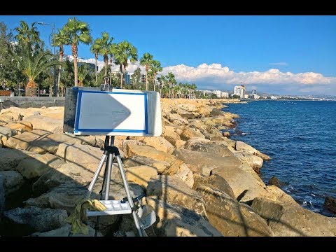 Видео: Акварельный мольберт из фотоштатива