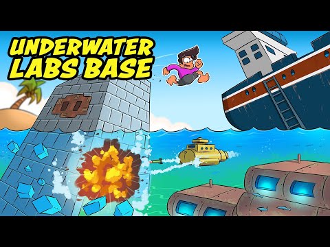 Видео: Строительство базы в подводных лабораториях в Rust
