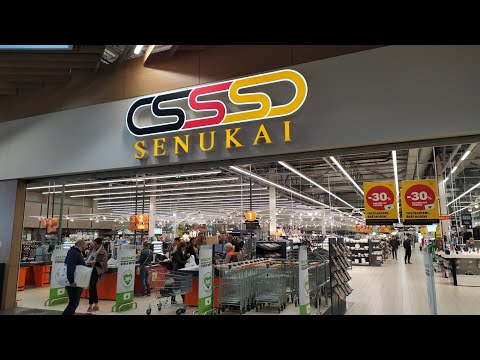 Видео: Цены в Литве магазин Senukai