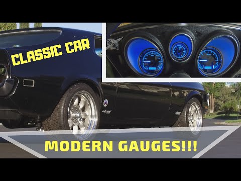 Видео: Преображение классического Mustang Gauge! Установка цифровых приборов Dakota VHX