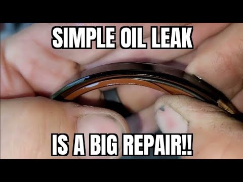 Видео: Течь через задний главный сальник. Несколько полезных советов, которые помогут избежать повторног...