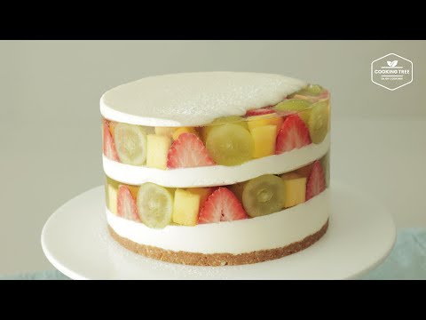 Видео: Сладкий и потрясающий! Рецепт диагонального фруктового чизкейка без выпечки