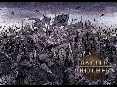 Видео: Battle brothers старт за "Налётчиков с севера" отряд Варягов часть 1-я