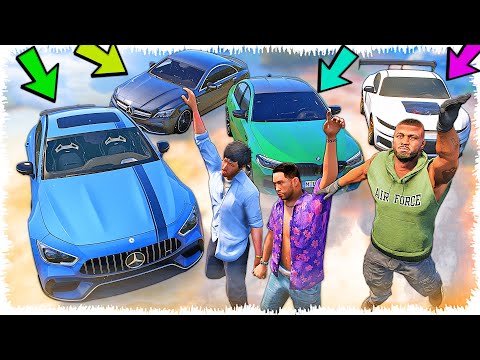 Видео: Джонни өзінің көліктерін қайтарды (GTA V)