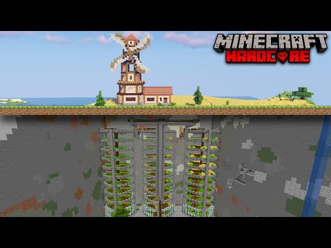 Видео: Я Построил ФЕРМУ под ЗЕМЛЕЙ в ХАРДКОРЕ! И ВОТ ЧТО ПОЛУЧИЛОСЬ!?