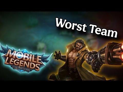Видео: Худшая команда в Mobile Legends.