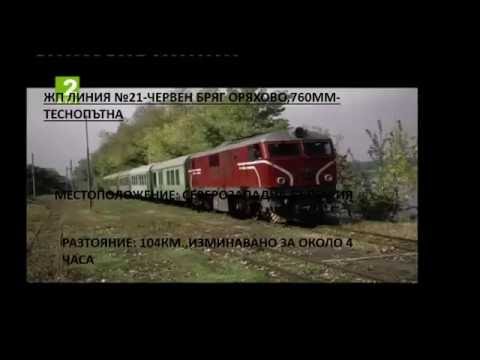Видео: закритите жп трасета на България