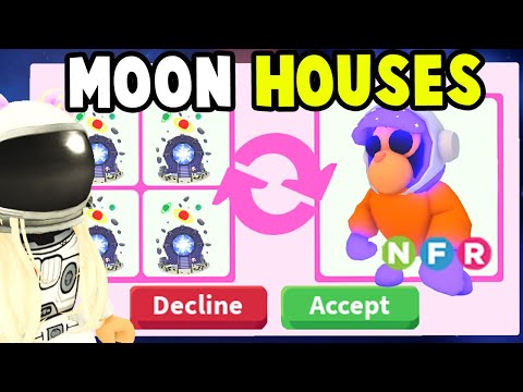 Видео: Торговля ЛУННЫМИ ДОМАМИ в Adopt Me!