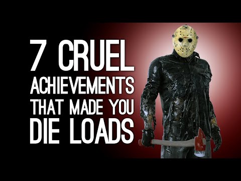 Видео: 7 жестоких достижений, из-за которых вы не раз умирали