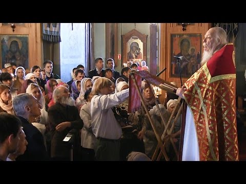 Видео: Проповедь на неделю 6-ю по Пасхе, о слепом (2016.06.05)