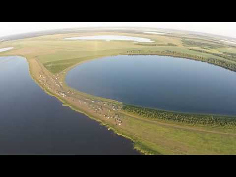 Видео: Salt Lake Russia Naked people/ Соленое озеро Тюменская область