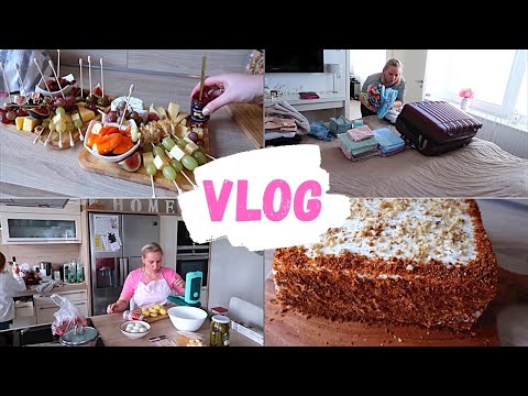 Видео: VLOG🇩🇪: собираемся в отпуск🏖️! Вкусный медовик🍰жду гостей