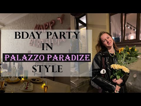 Видео: День Рождения в стиле PALAZZO PARADIZE