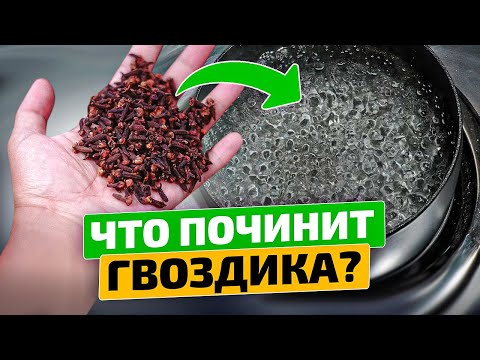 Видео: Начните пить 1 стакан отвара с утра и скажете спасибо! Гвоздика лечит...