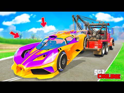Видео: УГНАЛ БУГАТТИ БУДУЩЕГО! БИТВА ЭВАКУАТОРОВ В ГТА 5 ОНЛАЙН | ЖЕСТКИЕ ИСПЫТАНИЯ