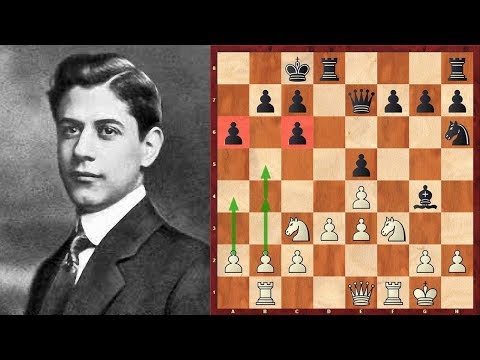 Видео: Шахматы. Капабланка - Яновский. АТАКА НА КОРОЛЯ при разносторонних рокировках!