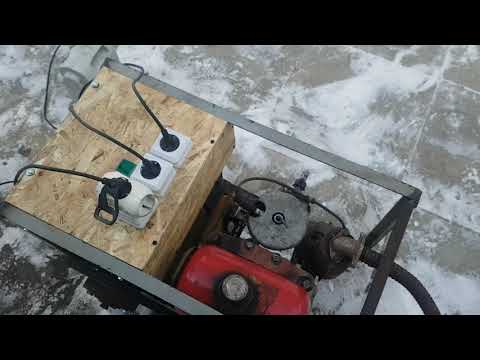 Видео: Испытание моего генератора из асинхронного двигателя !