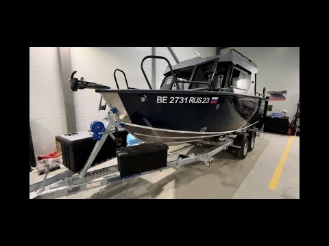 Видео: Катер REALCRAFT 600 Cabin для путешествий и отдыха на воде от компании САЛЮТ.